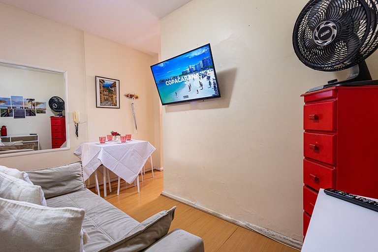 Copa 5 - 200m da Praia - Wi-fi Grátis - Posto 4